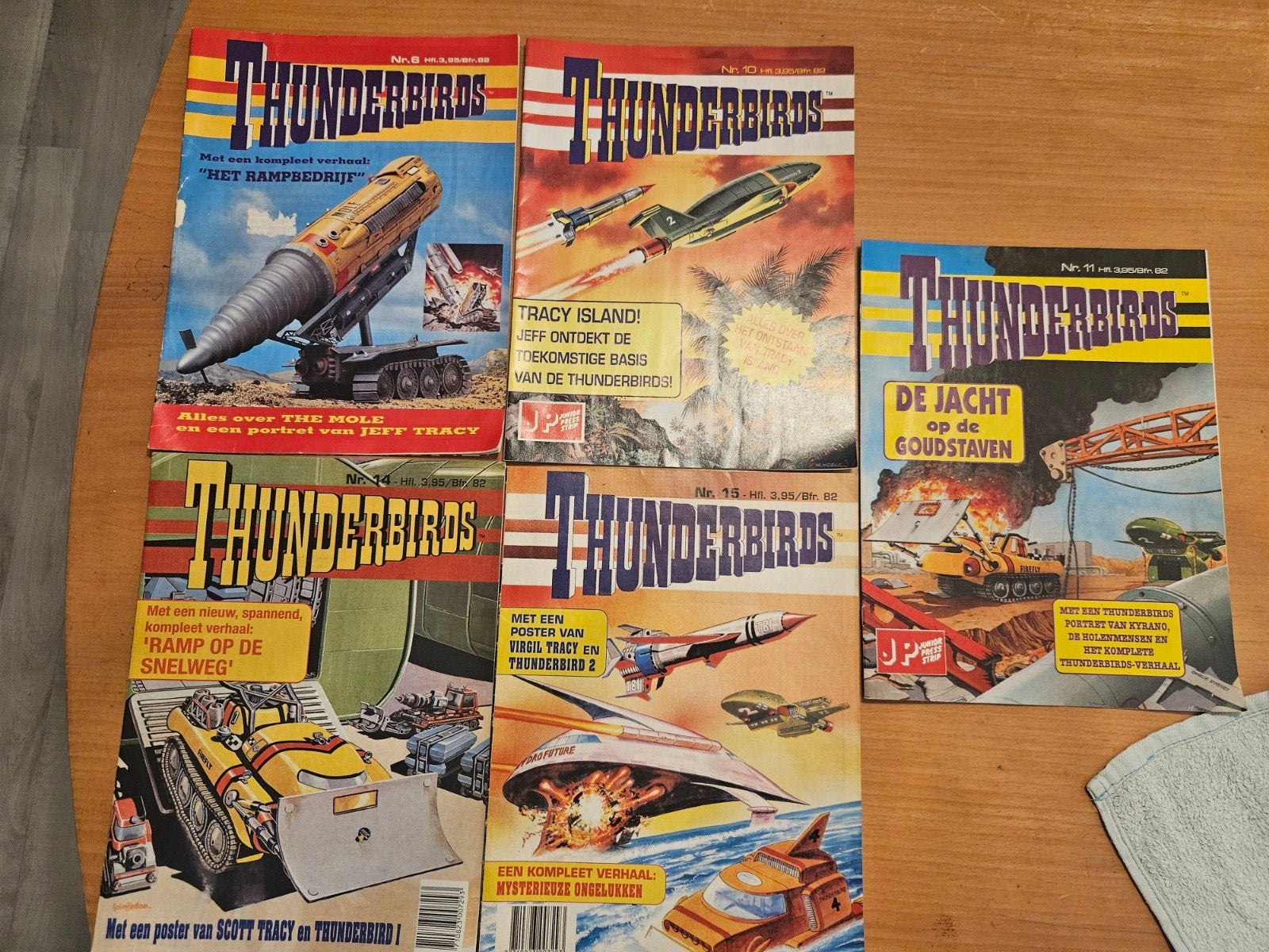 thunderbirds boekjes., Boeken, Gelezen, Overige gebieden, Ophalen of Verzenden, Meerdere comics