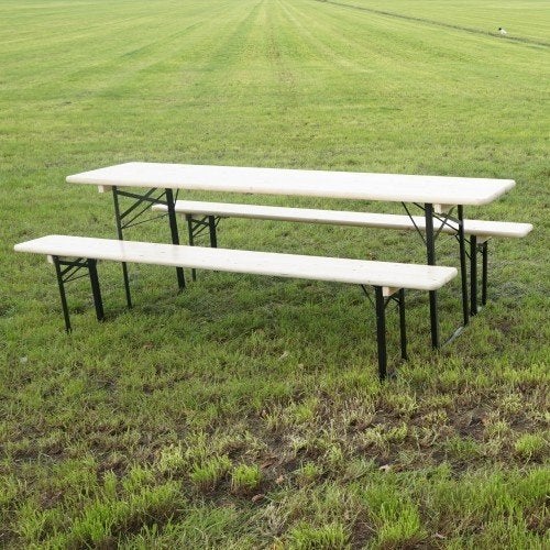 Biertafelset huren | Wierden | Bierbanken voor ieder feest, Hobby en Vrije tijd, Feestartikelen | Verhuur, Ophalen, Gebruikt, Overige