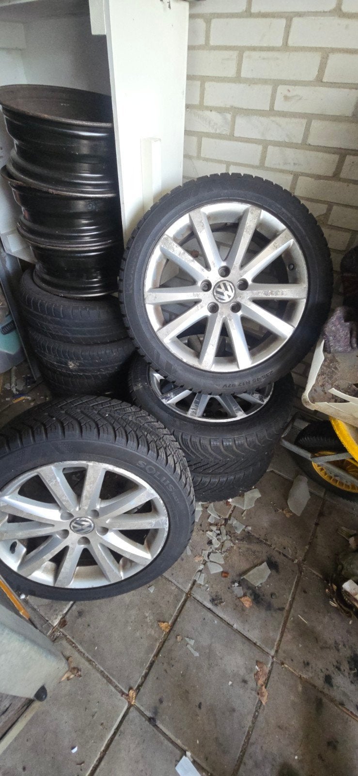 vw passat b7 Michigan 17", Auto-onderdelen, Banden en Velgen, Ophalen, 215 mm, 17 inch, Band(en)