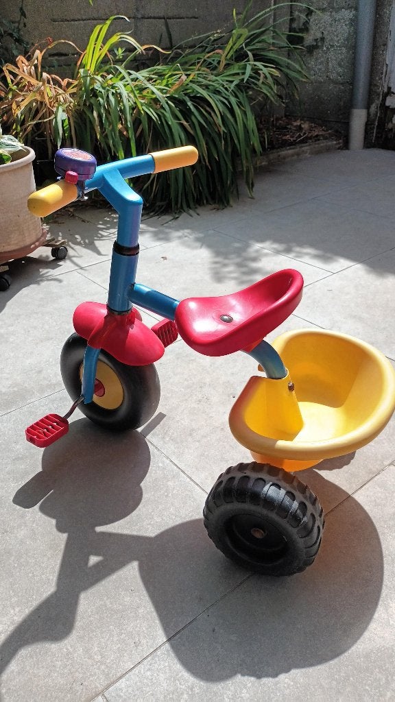 kinderfietsje, Ophalen, Gebruikt