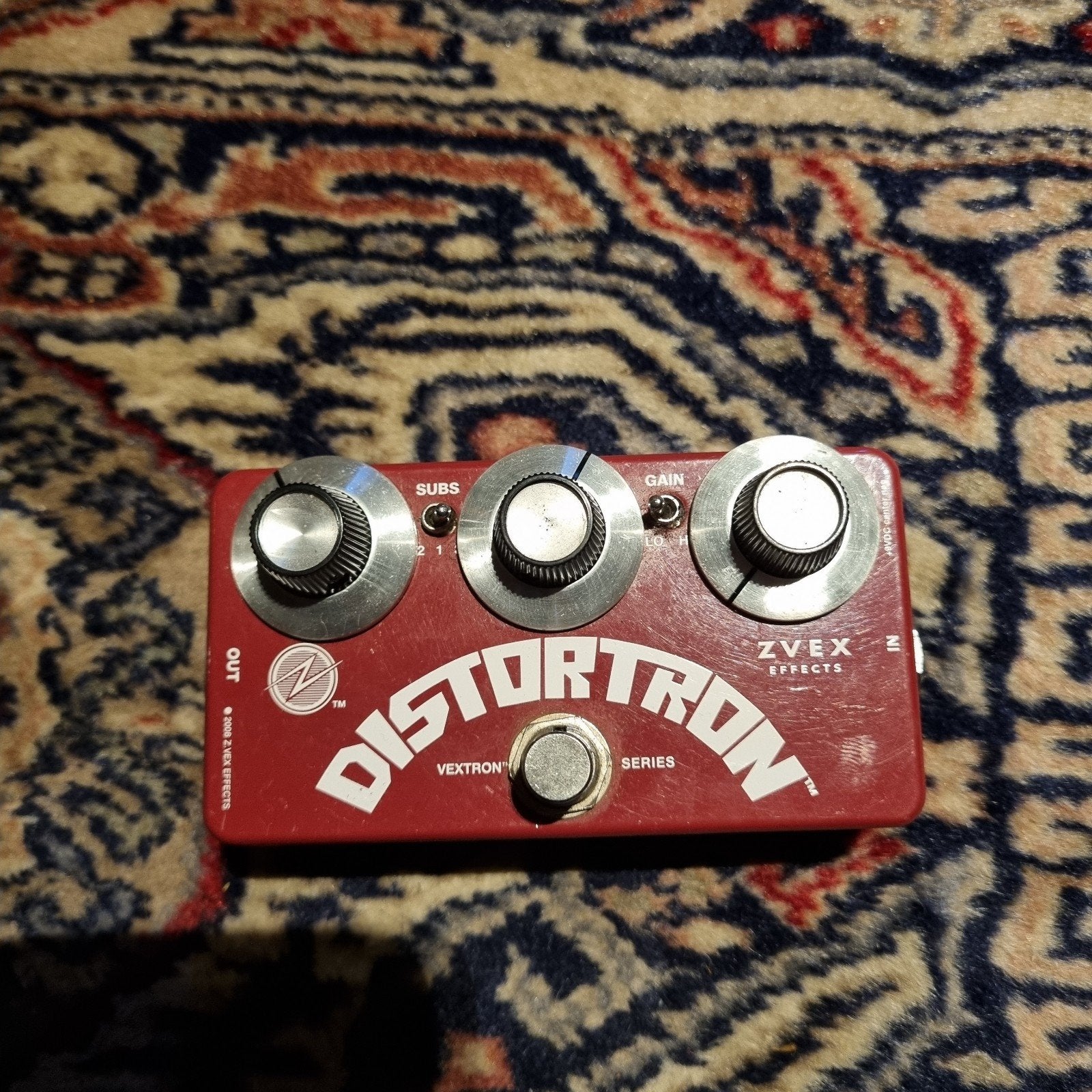 ZVEX Distortron pedaal, Muziek en Instrumenten, Effecten, Ophalen, Zo goed als nieuw, Distortion, Overdrive of Fuzz