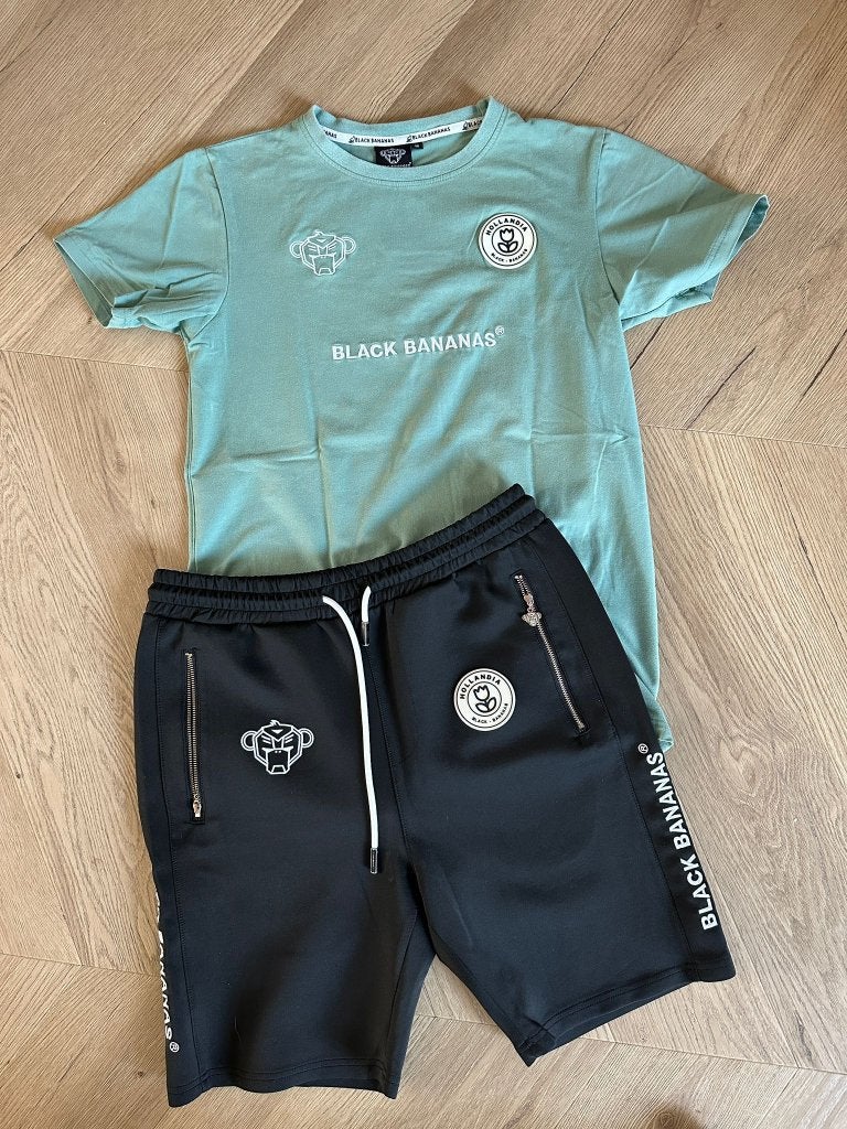 Set van Black Bananas, Kleding | Heren, Broeken en Pantalons, Maat 48/50 (M), Zwart, Ophalen of Verzenden, Zo goed als nieuw