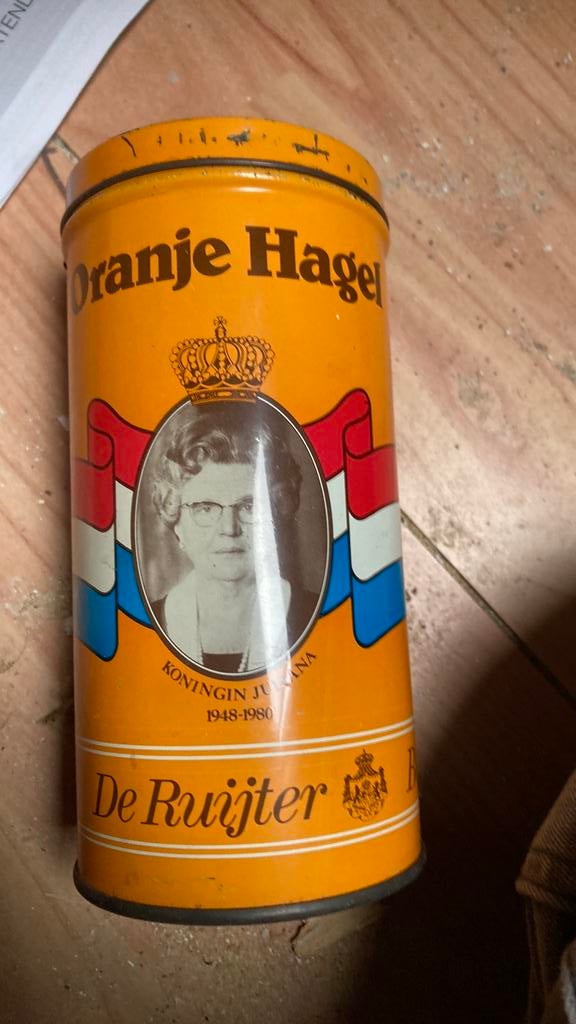 Herinnering blikje juliana 1948 1980, Ophalen, Zo goed als nieuw, Overige