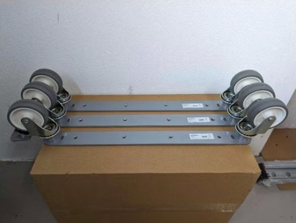 6x Zeldzame Kallax expedit wielen set compleet, Doe-het-zelf en Verbouw, Ophalen, Zo goed als nieuw