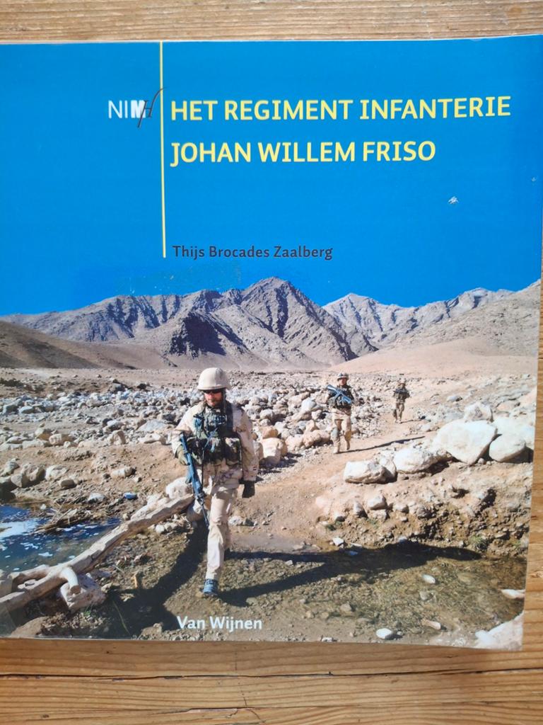 Infanterie Johan Willem Friso 44 Painfbat Unifil Libanon, Ophalen of Verzenden, Thijs Brocades Zaalberg, Landmacht, Tweede Wereldoorlog