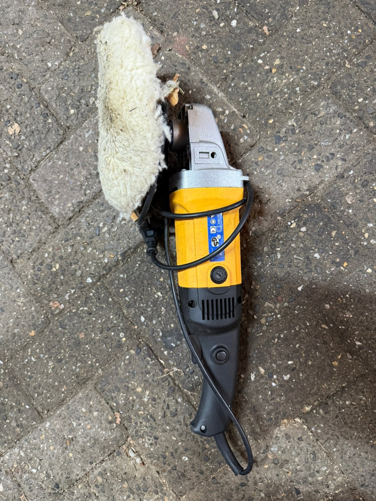 Alpin 74074 polijstmachine 230 V, 1200 W, traploos regelbaar, Ophalen of Verzenden, 1000 watt of meer, Werkbankslijpmachine