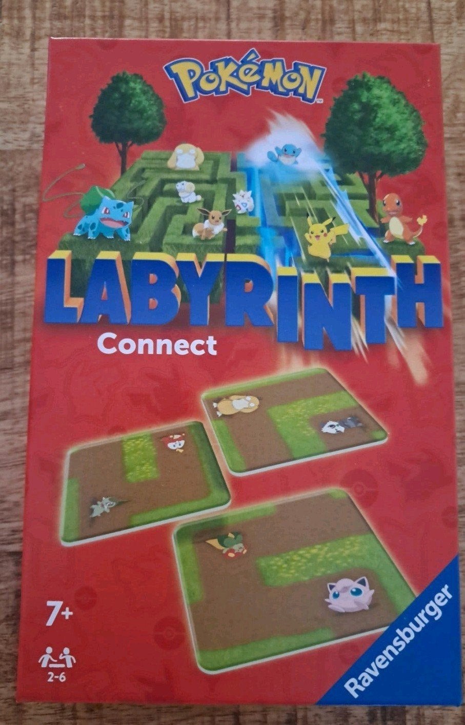 Pokémon Labyrinth Connect Bordspel Ravensburger, Vijf spelers of meer, Ophalen of Verzenden, Zo goed als nieuw, Ravensburger