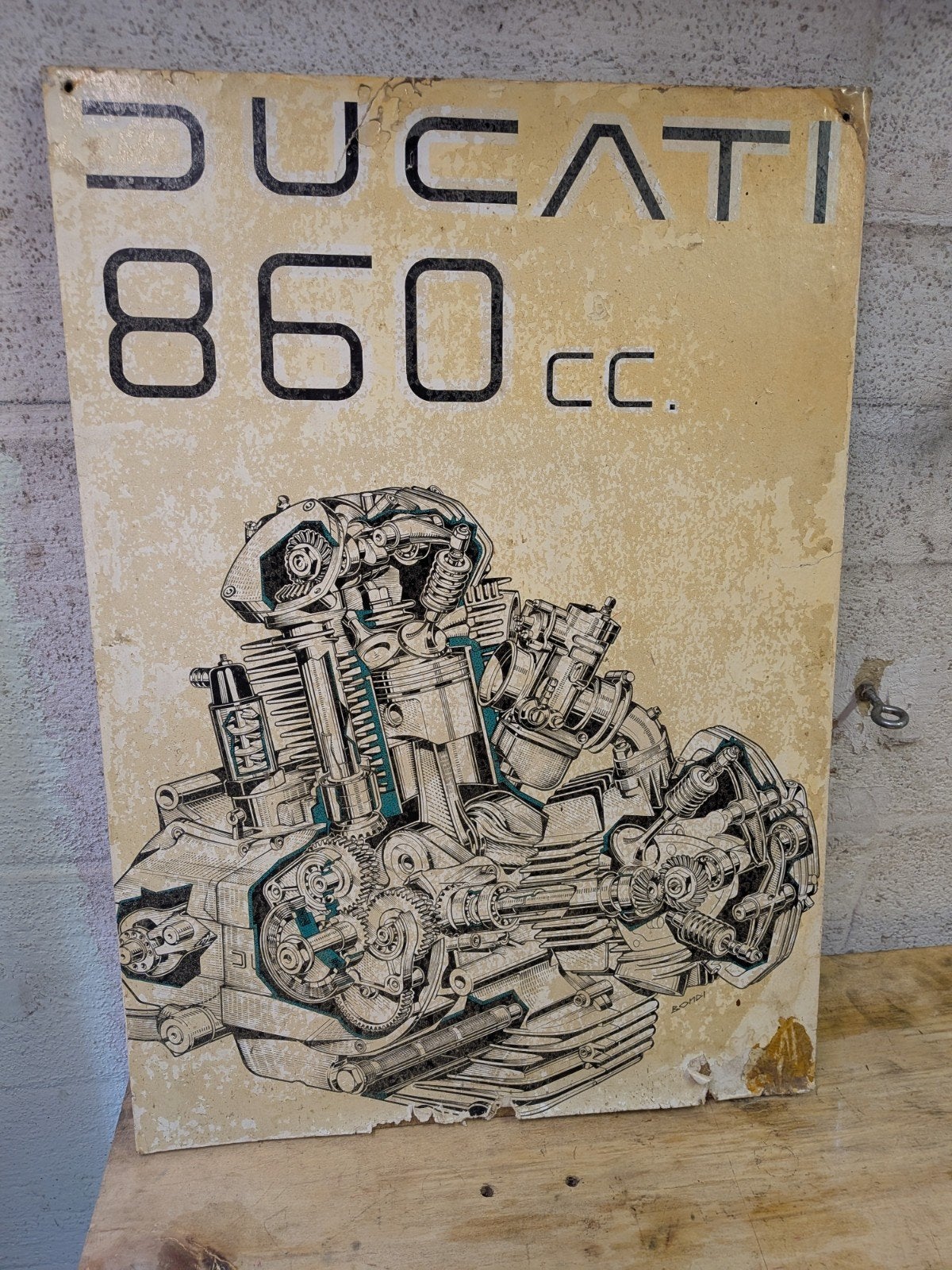 Ducati poster, Ophalen of Verzenden, BMW