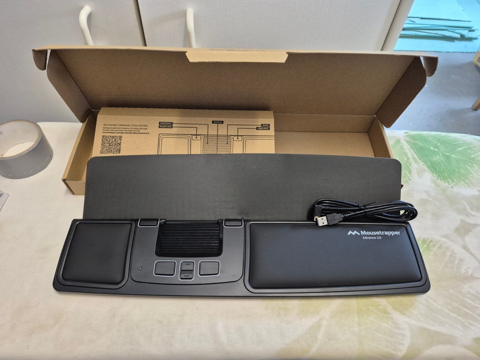 Mousetrapper Advance 2.0 - Nieuw in doos, Computers en Software, Ergonomisch, Nieuw, Ophalen of Verzenden, Mousetrapper