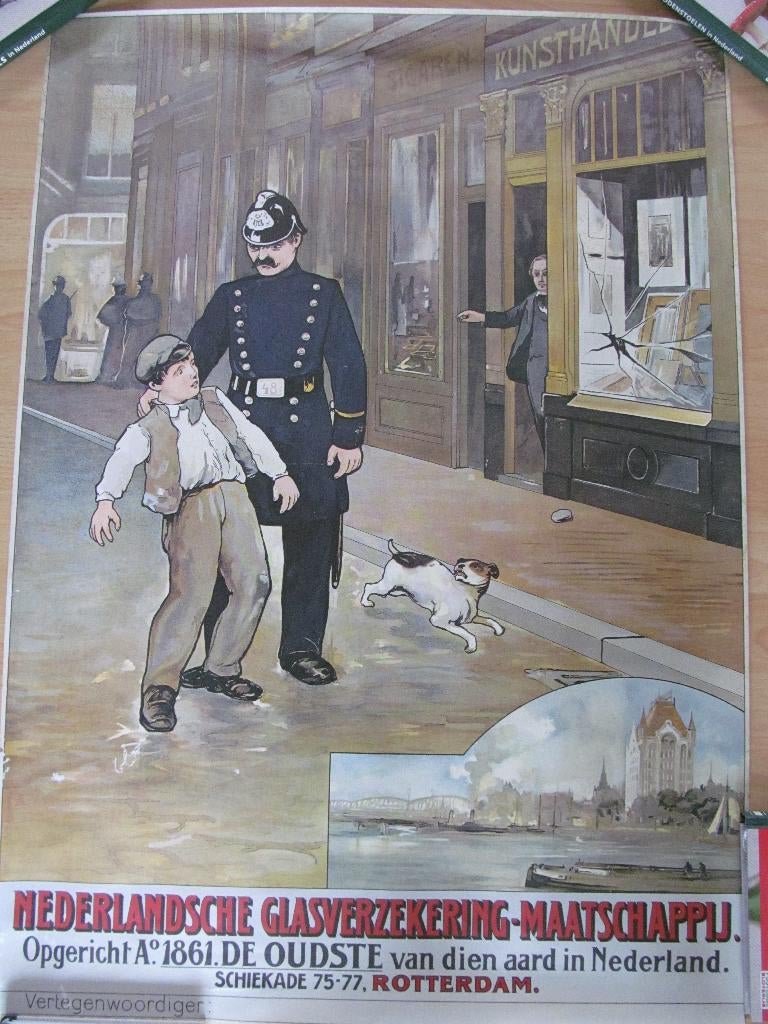 Poster, Verzamelen, Ophalen, A1 t/m A3, Reclame, Rechthoekig Staand