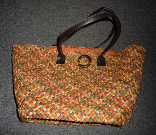 Vrolijke strand tas, Sieraden, Tassen en Uiterlijk, Tassen | Damestassen, Ophalen of Verzenden, Gebruikt