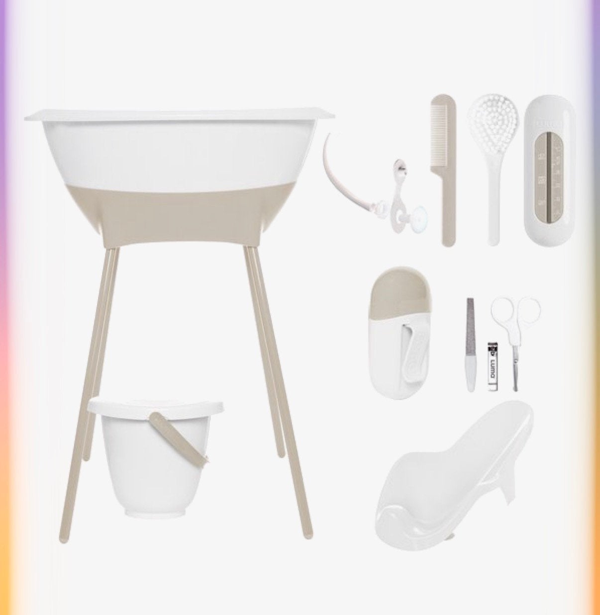 Luma baby bad set, Ophalen, Zo goed als nieuw, Badje