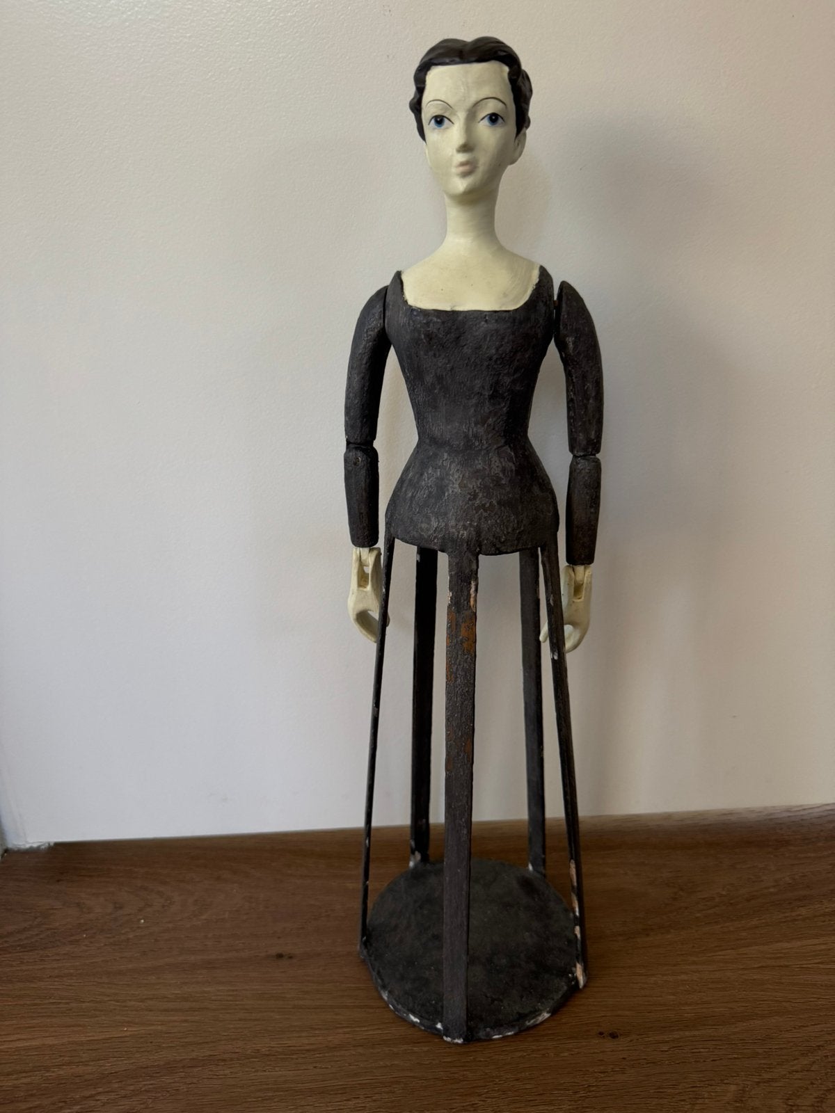Prachtige Santos Cage Doll / Kooipop, Antiek en Kunst, Ophalen of Verzenden