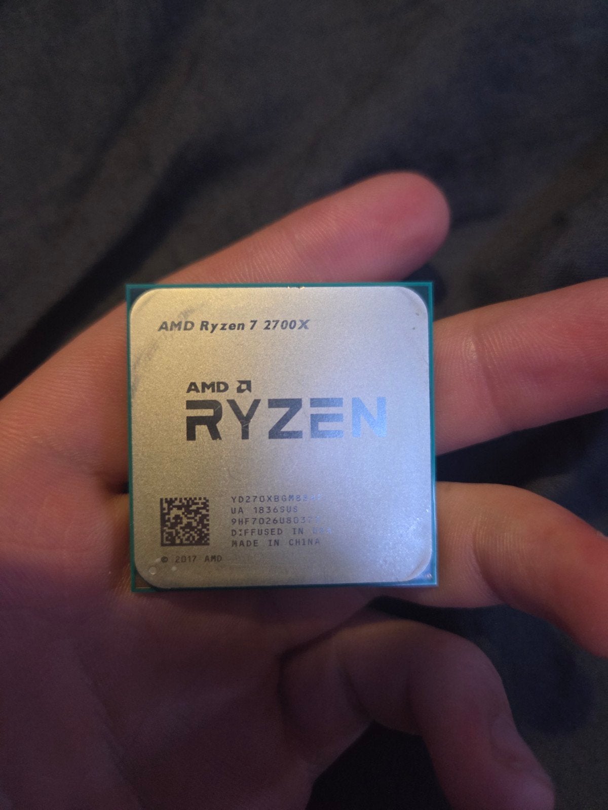 AMD Ryzen 7 2700X Processor - Gebruikt, Werkt Perfect, Computers en Software, Ophalen of Verzenden, Refurbished
