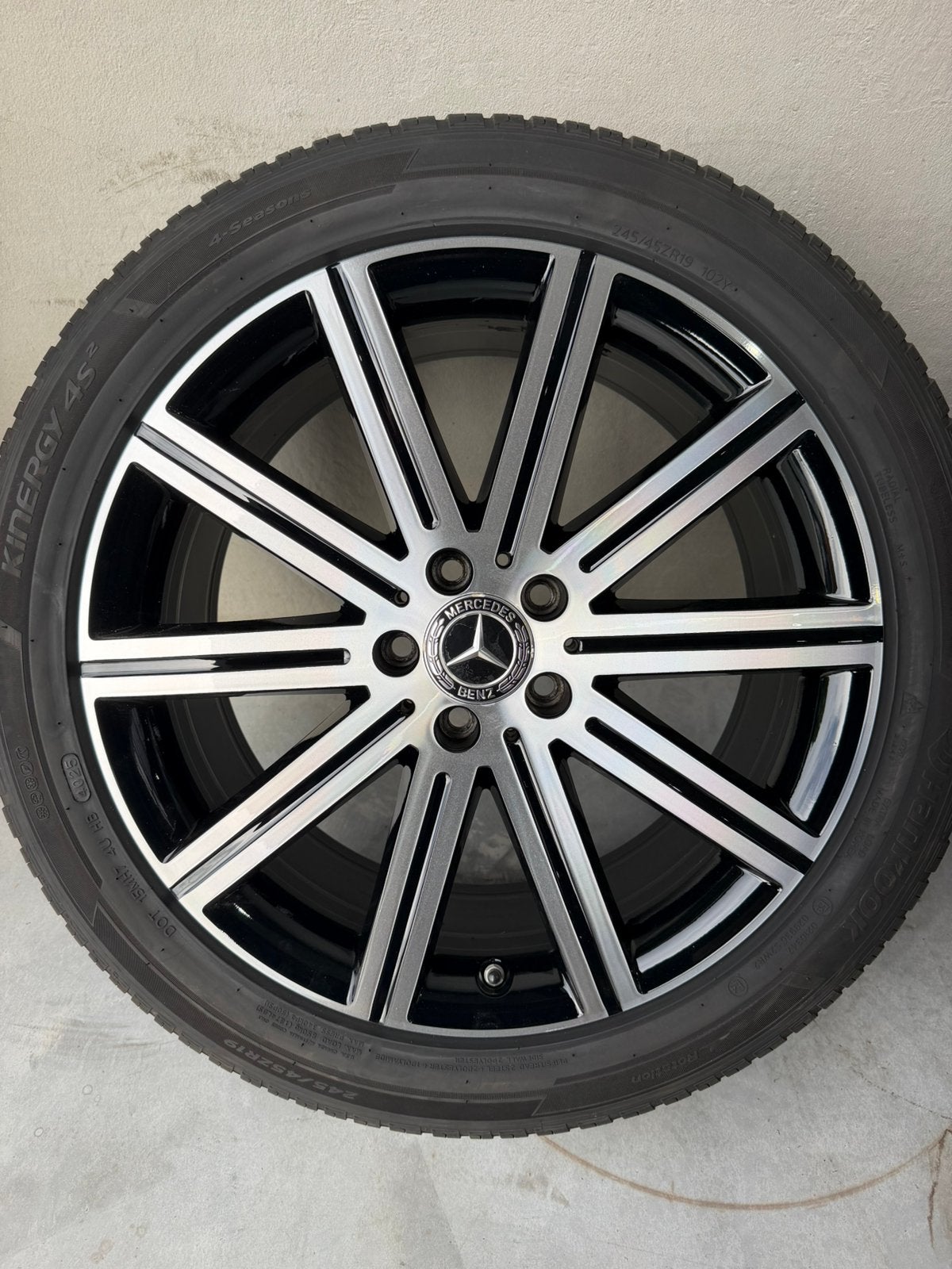 ☀️❄️19 inch Origineel V klasse velgen met banden VITO, 19 inch, Banden en Velgen, Ophalen of Verzenden, All Season