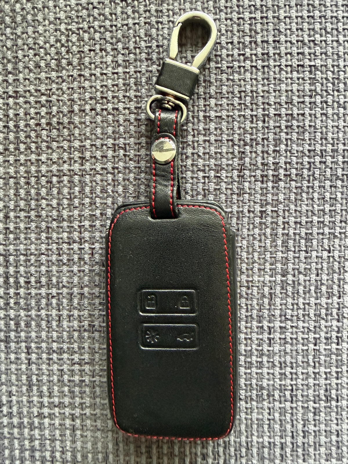 Leren sleutel hoesje voor Renault smartcards, Ophalen of Verzenden, Zo goed als nieuw