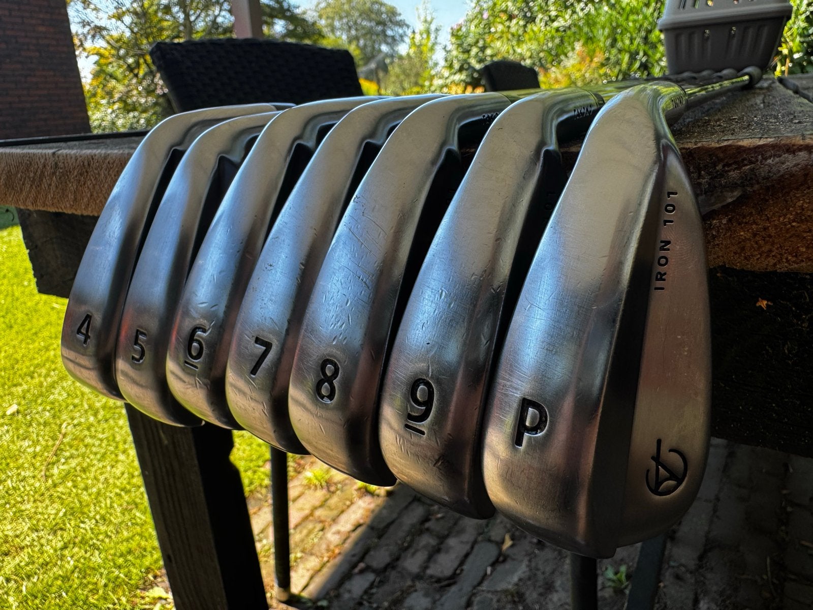 Takomo 101 golf clubs (4-P) - 1” verlengd - ZGAN, Ophalen of Verzenden, Zo goed als nieuw, Set, Overige merken