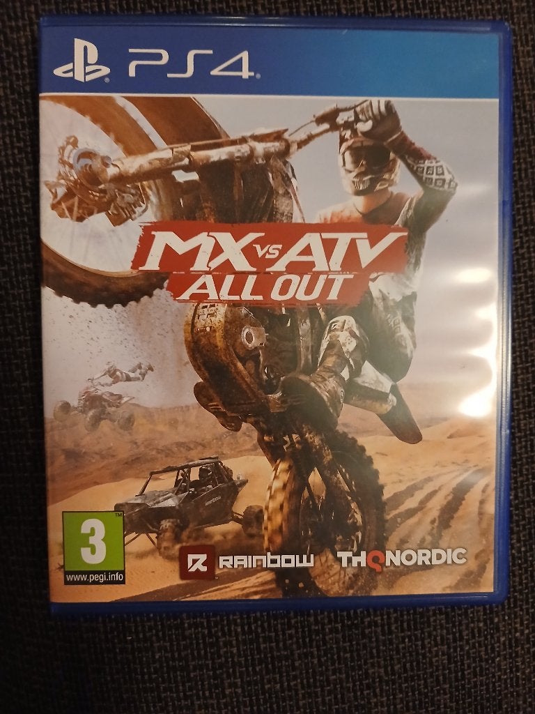 MX vs ATV all out, Verzenden, Racen en Vliegen, 2 spelers, Zo goed als nieuw