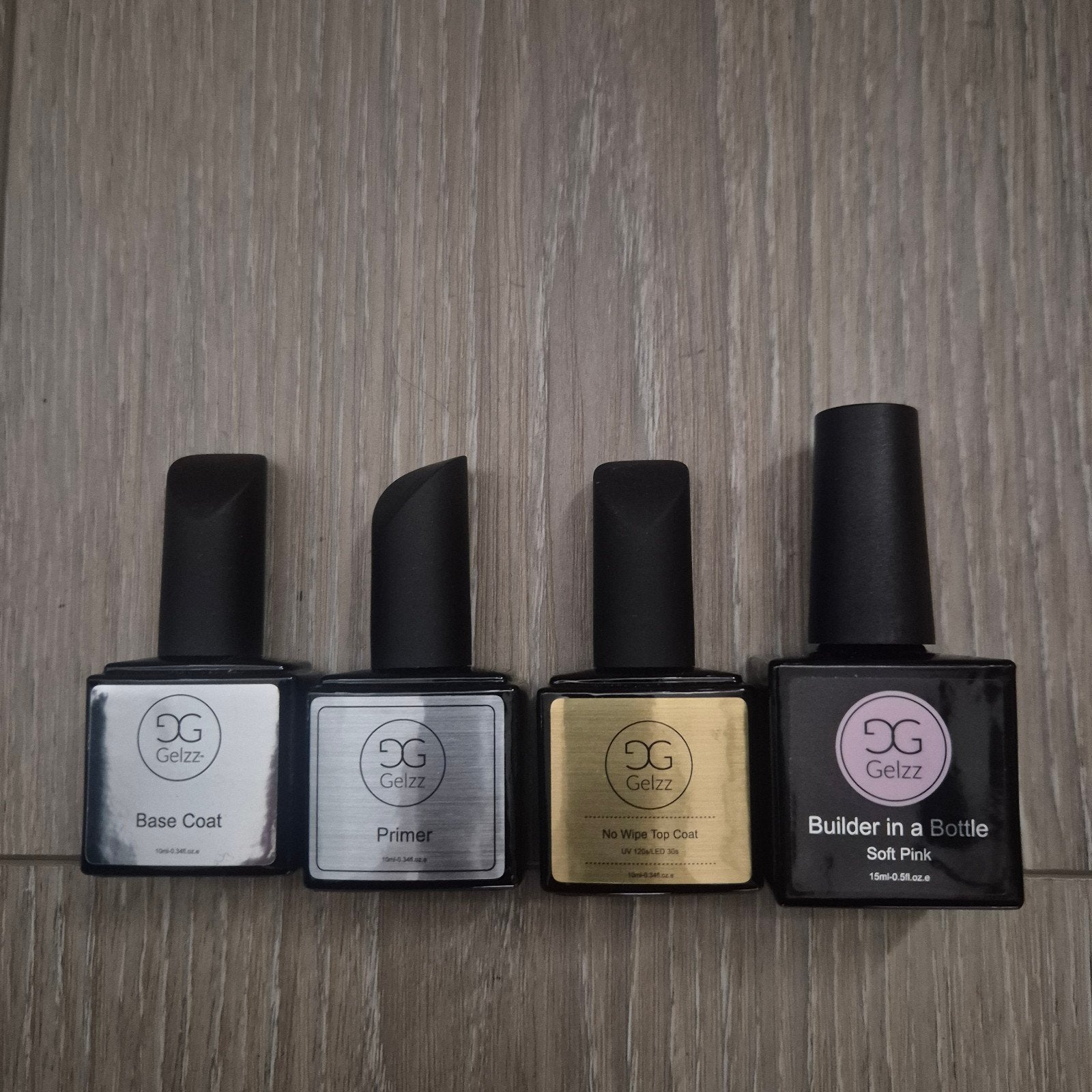 Gelzz setje, Ophalen of Verzenden, Zo goed als nieuw, Overige kleuren, Handen en Nagels