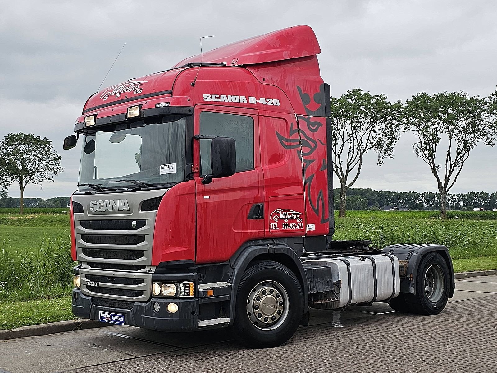 SCANIA G420 hl manual e5 adblue, Euro 5, Scania, Cruise Control, Bedrijf