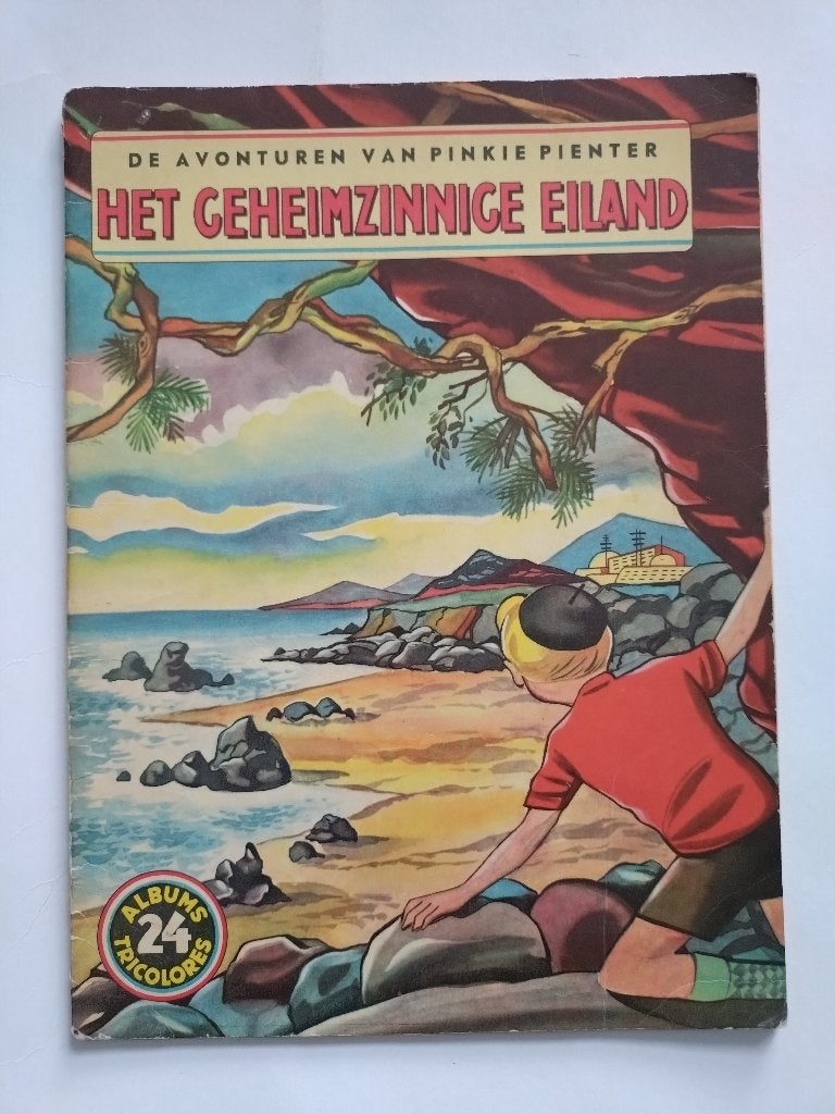 DE AVONTUREN VAN PINKIE PIENTER 24 - HET GEHEIMZINNIGE EILAN, Boeken, Stripboeken, Gelezen, Eén stripboek, Koeleman, Ophalen of Verzenden