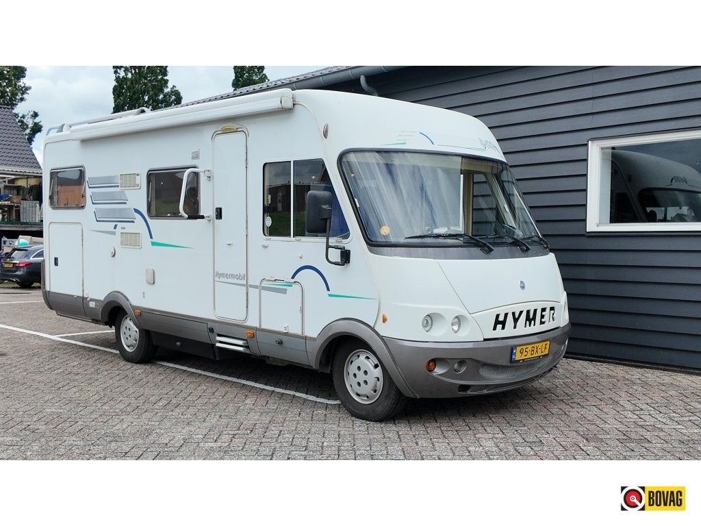 Hymer integraal ALKO chassis 128 PK motor, Caravans en Kamperen, Campers, Integraal, Chemisch toilet, Fiat, Rookmelder