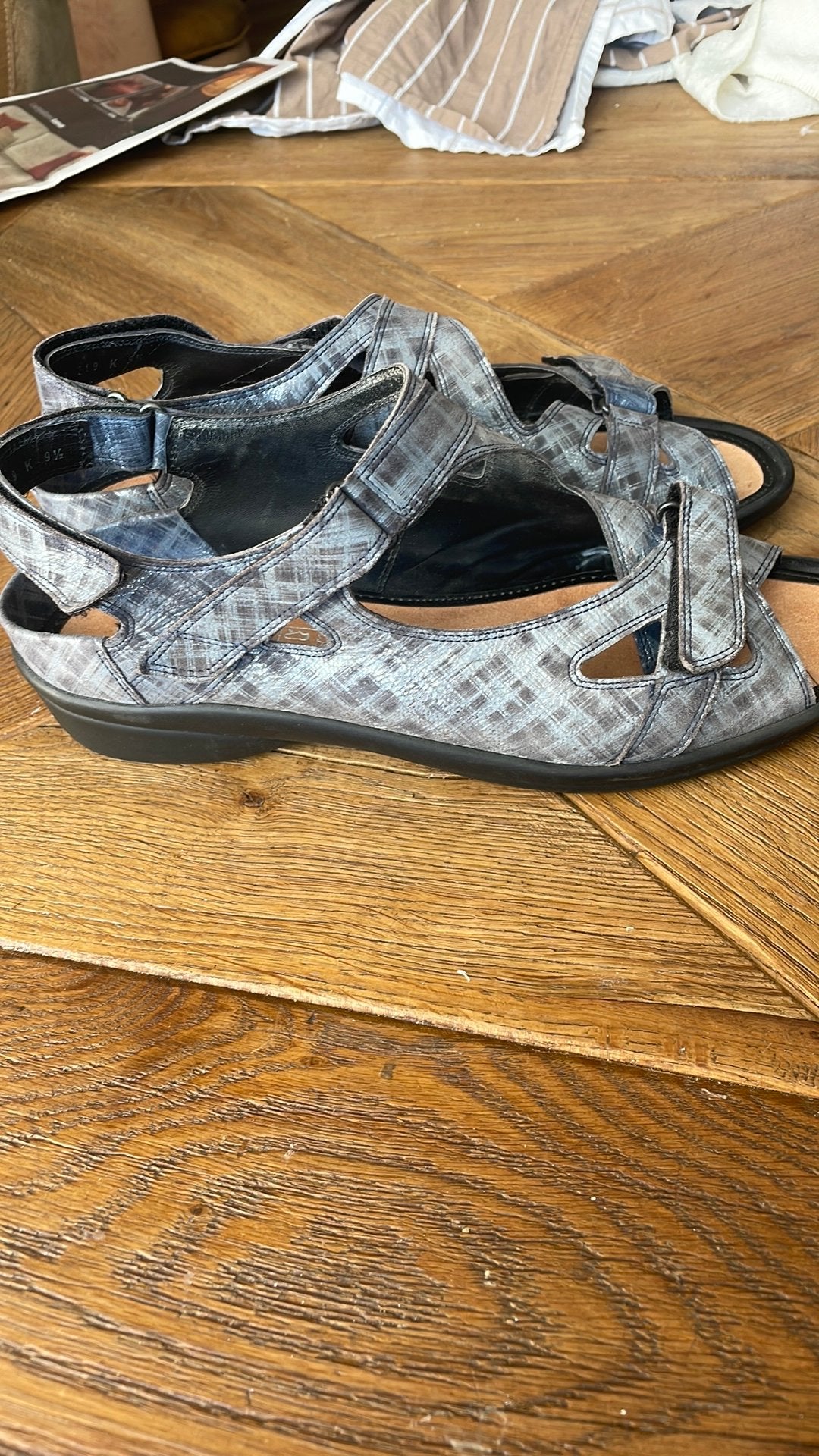Zgan Durea dames sandalen maat 43, Ophalen of Verzenden, Zo goed als nieuw, Sandalen of Muiltjes
