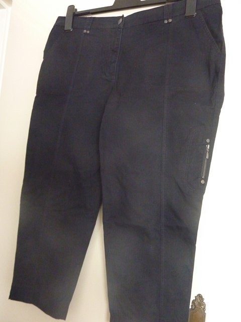 dames broek zwart 46, Kleding | Dames, Zwart, Maat 46/48 (XL) of groter, Ophalen of Verzenden, Onbekend