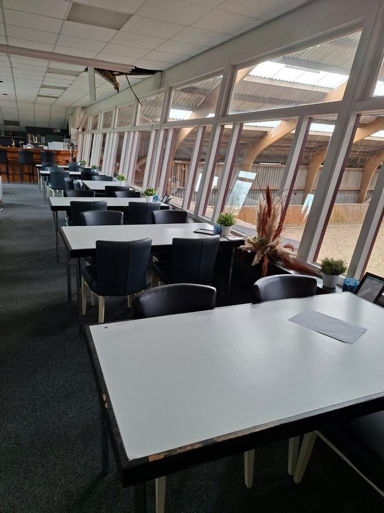 Tafels en stoelen / Kantine meubilair, Ophalen, Gebruikt, Rechthoekig, 50 tot 100 cm