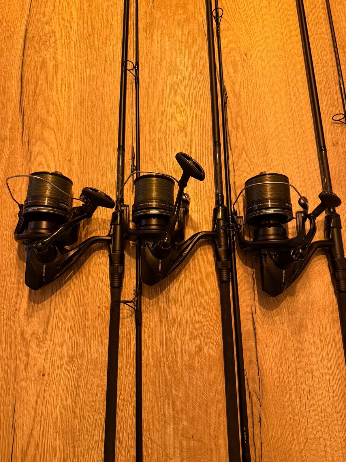 3X Shimano Aerlex 10000 XTB bigpit molens., Ophalen of Verzenden, Zo goed als nieuw, Molen