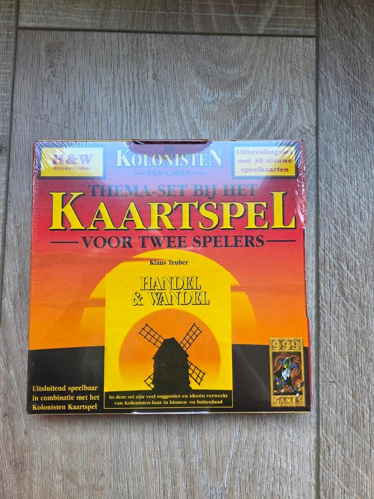 Kolonisten van Catan Kaartspel: Handel & Wandel, Een of twee spelers, Ophalen of Verzenden, Nieuw, 999 Games