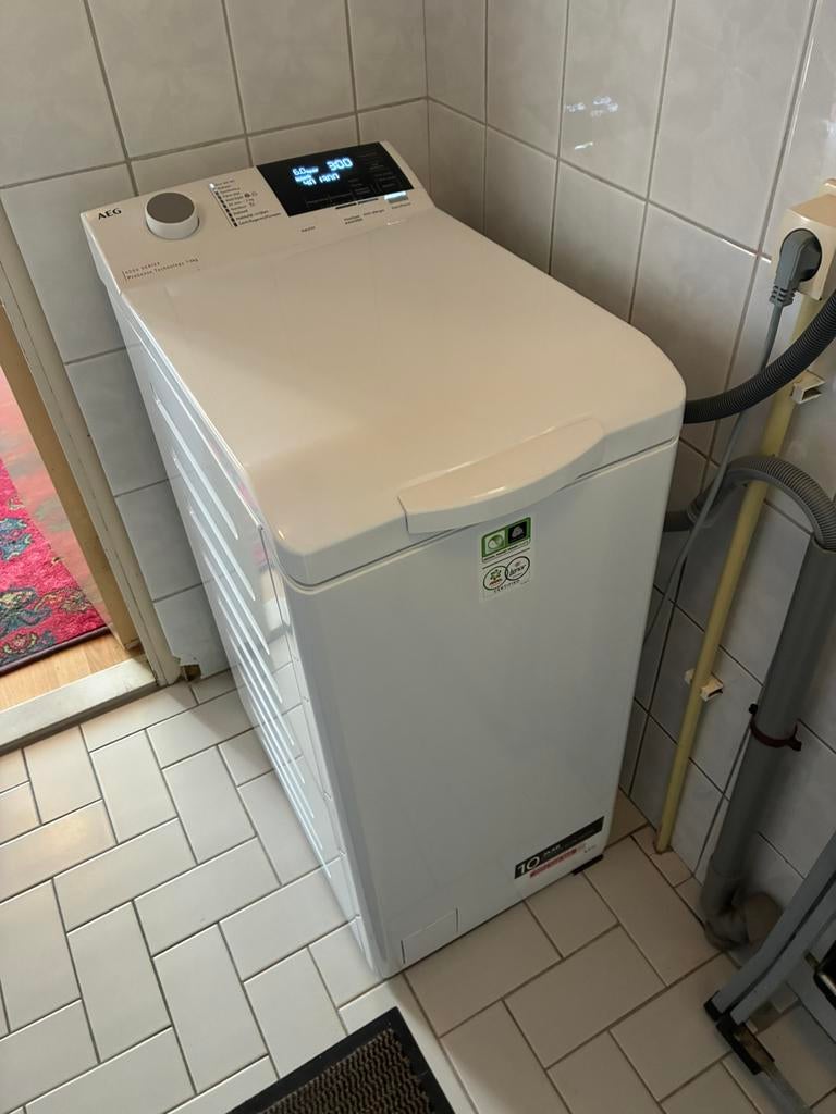 AEG wasmachine, Witgoed en Apparatuur, Wasmachines, Ophalen of Verzenden, Zo goed als nieuw, 85 tot 90 cm, 1200 tot 1600 toeren
