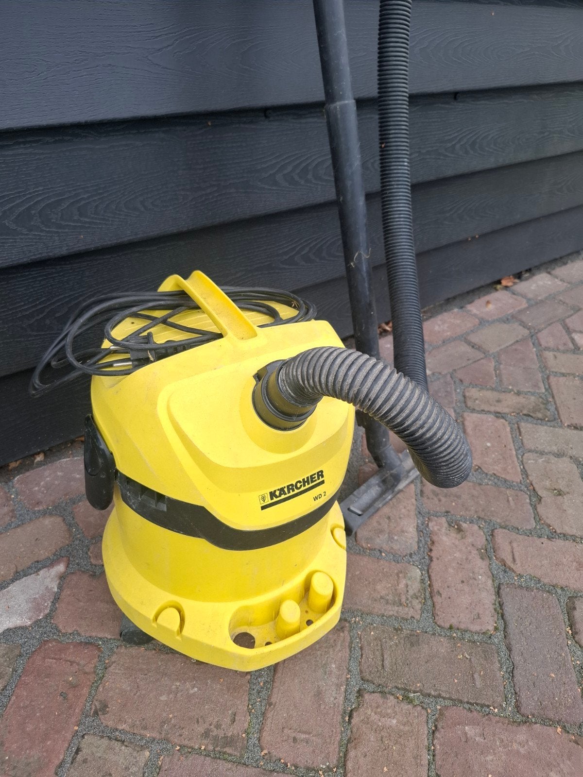 Kärcher WD 2 Nat- en Droogzuiger - Gebruikt, Inclusief accessoires, Gebruikt, Kärcher, Ophalen of Verzenden