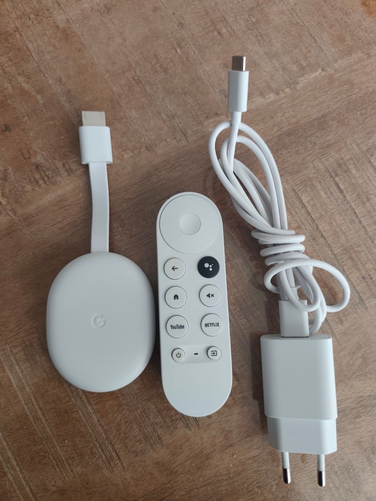 Google Chromecast met Google TV (HD) - Wit