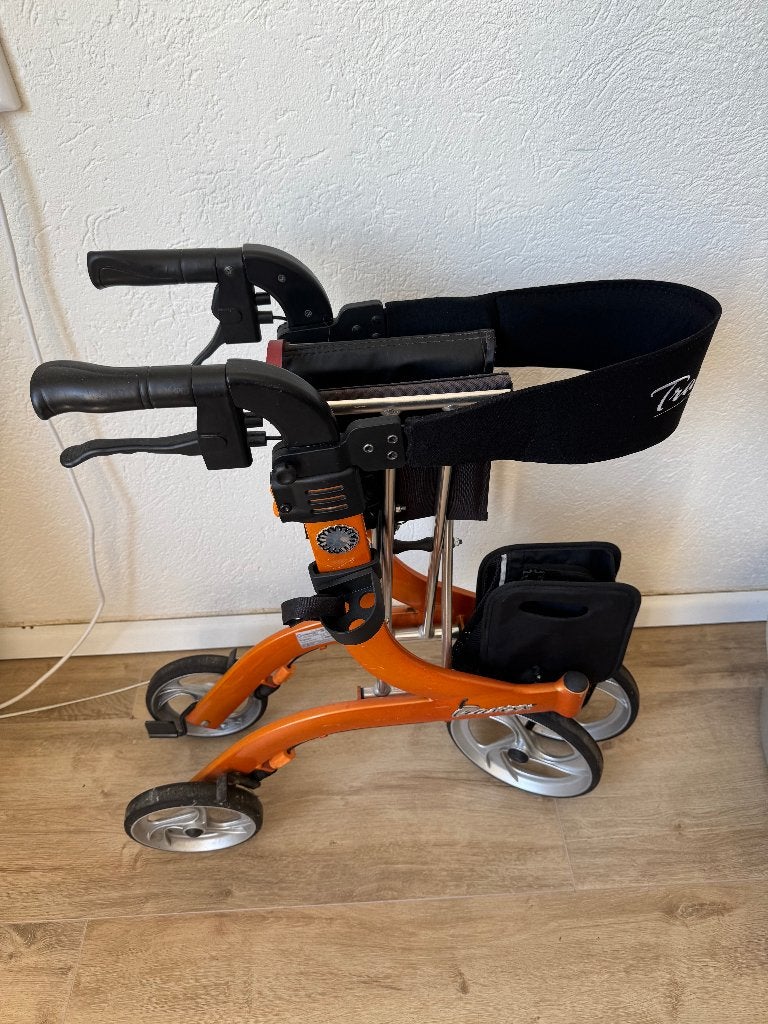 Rollator Travixx Spice Orange, Diversen, Rollators, Ophalen of Verzenden, Zo goed als nieuw