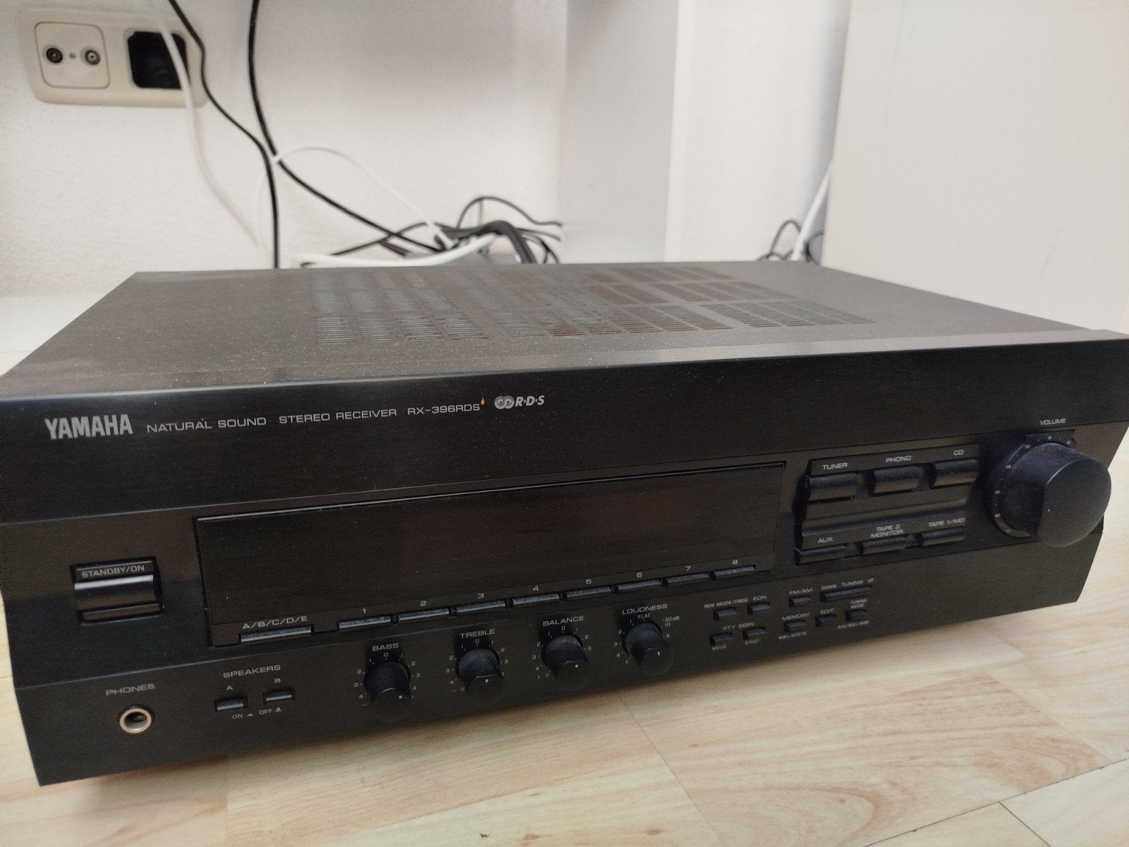 Yamaha RX-396RDS Natural Sound Stereo Receiver, Ophalen, Gebruikt, Yamaha, 60 tot 120 watt