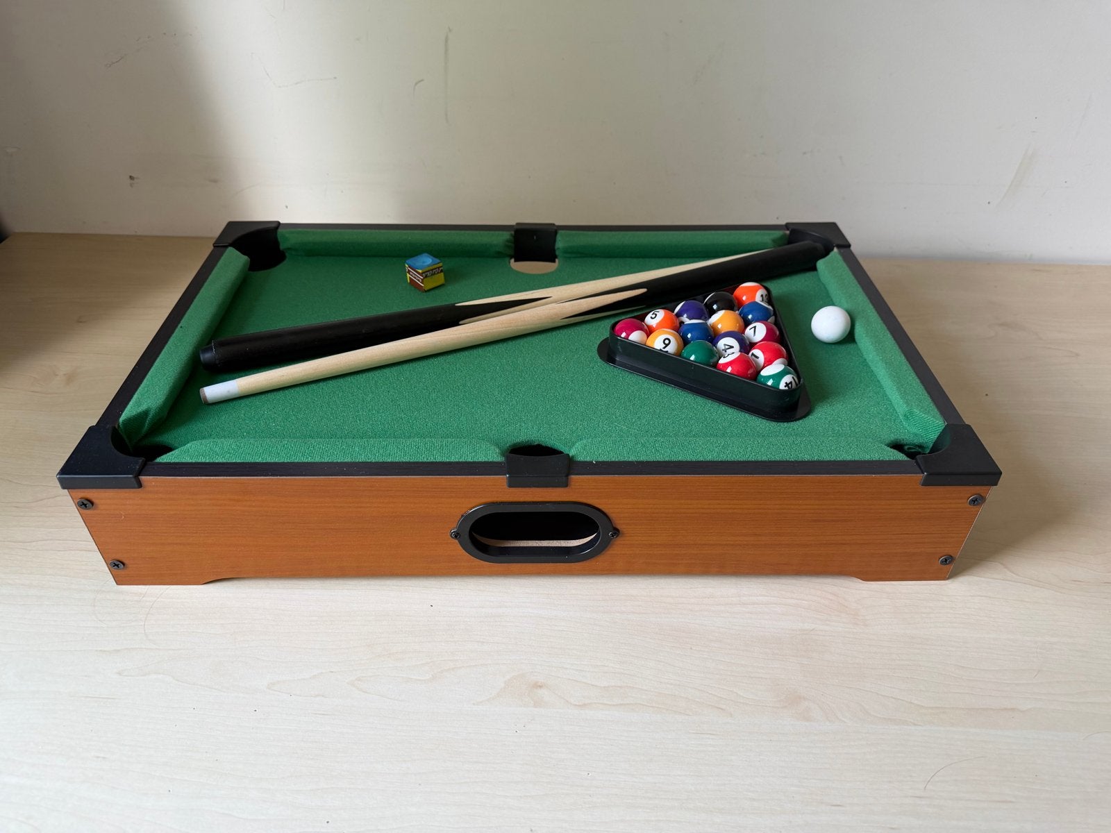 Compacte Tafel Pooltafel - Compleet met Accessoires, Ophalen of Verzenden, Zo goed als nieuw, Pooltafel