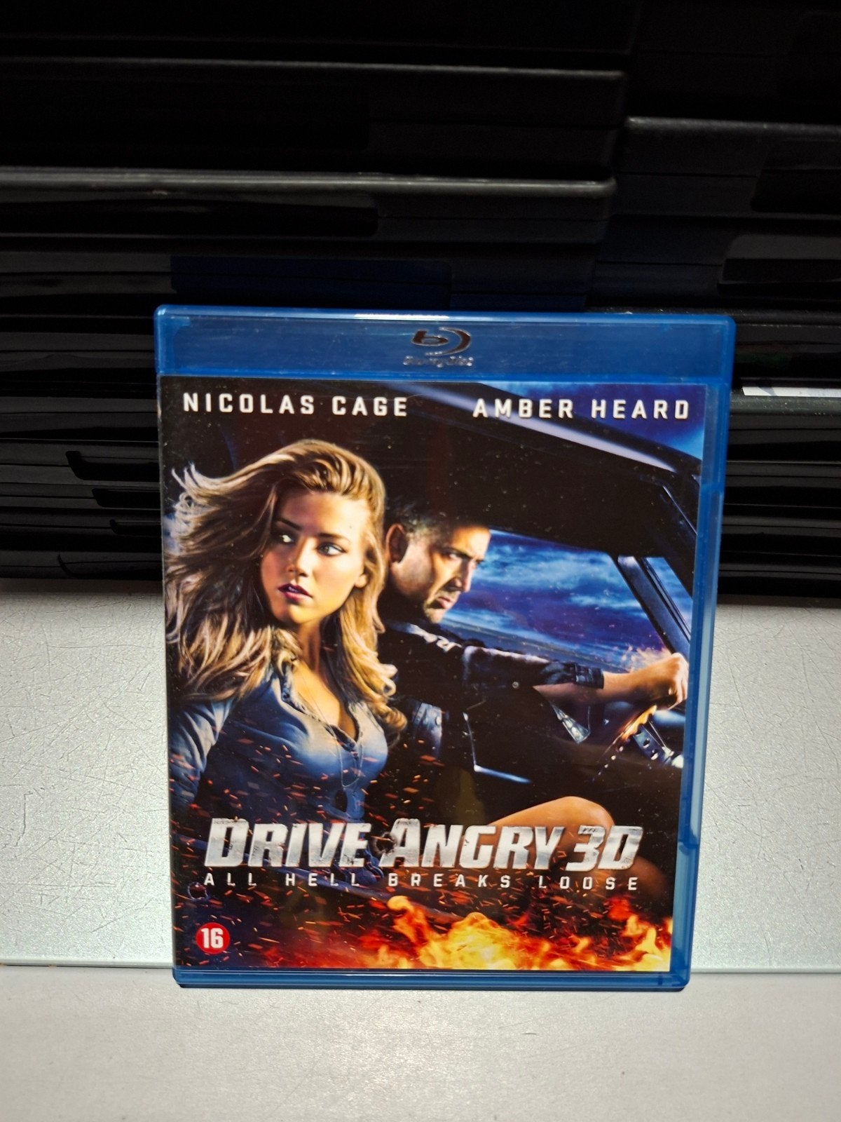 Drive Angry 3D Blu-ray - Actie met Nicolas Cage, Ophalen of Verzenden