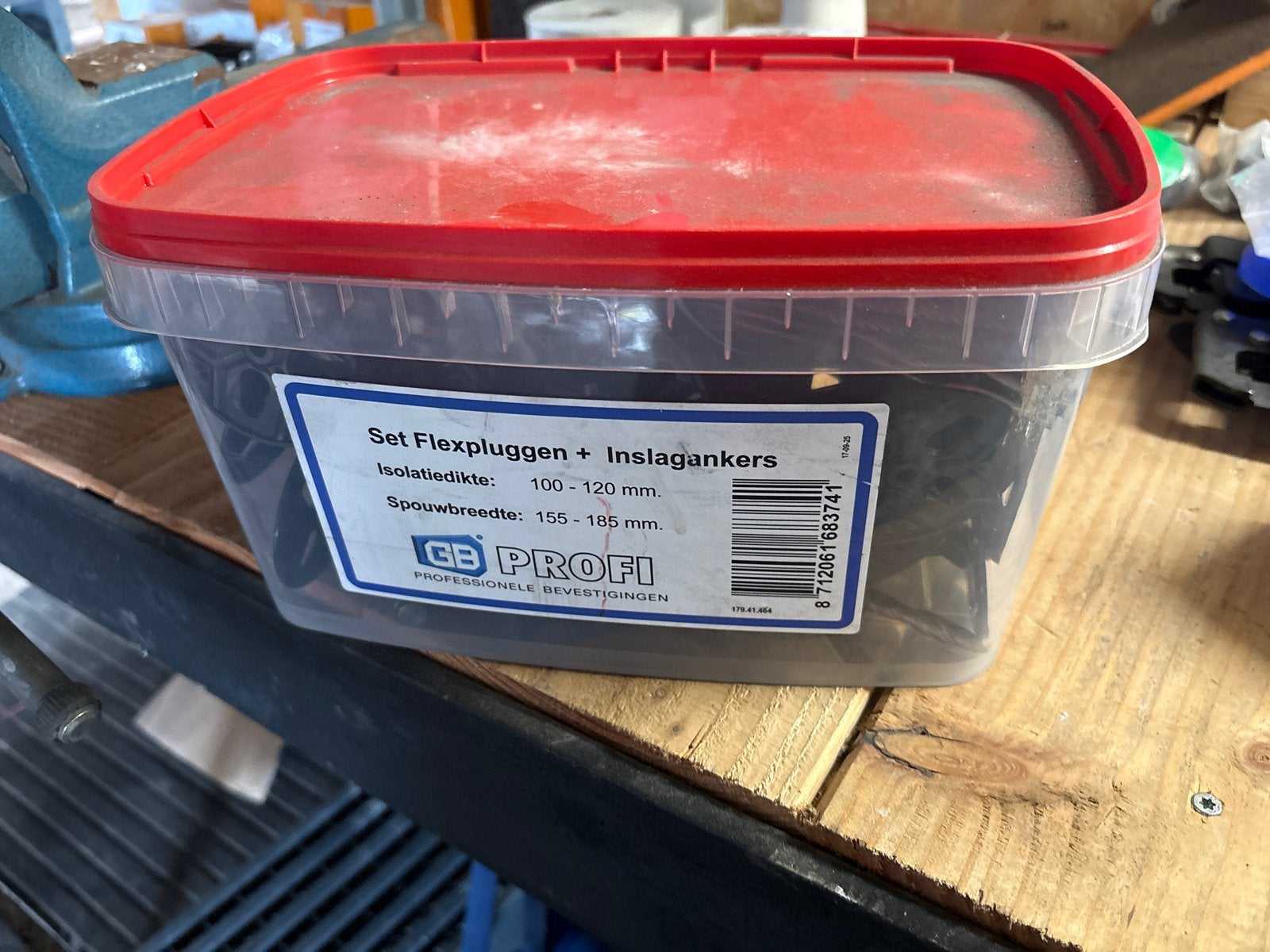 Set Flexpluggen + Inslagankers GB Profi, Ophalen of Verzenden, Nieuw, 100 tot 250 mm, Pluggen