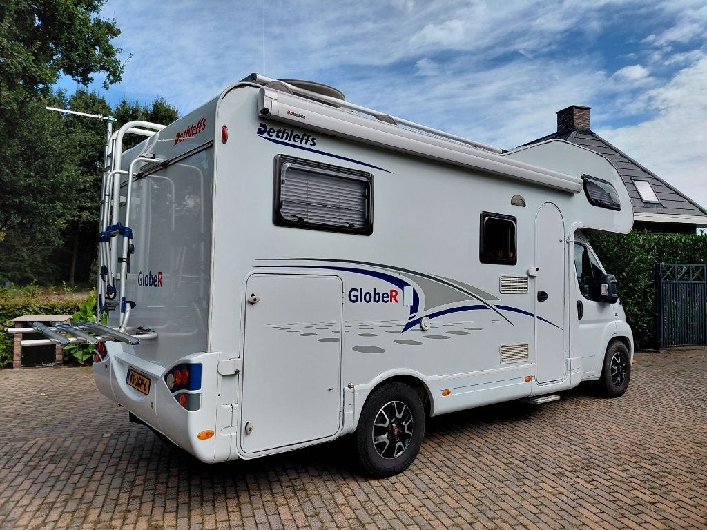 Foto 4 van Complete Fiat Dethleffs Glober 5-pers. 2x airco, inruil mog.