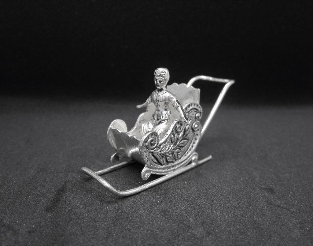 ZILVEREN MINIATUUR ARRENSLEE, Antiek en Kunst, Ophalen, Zilver