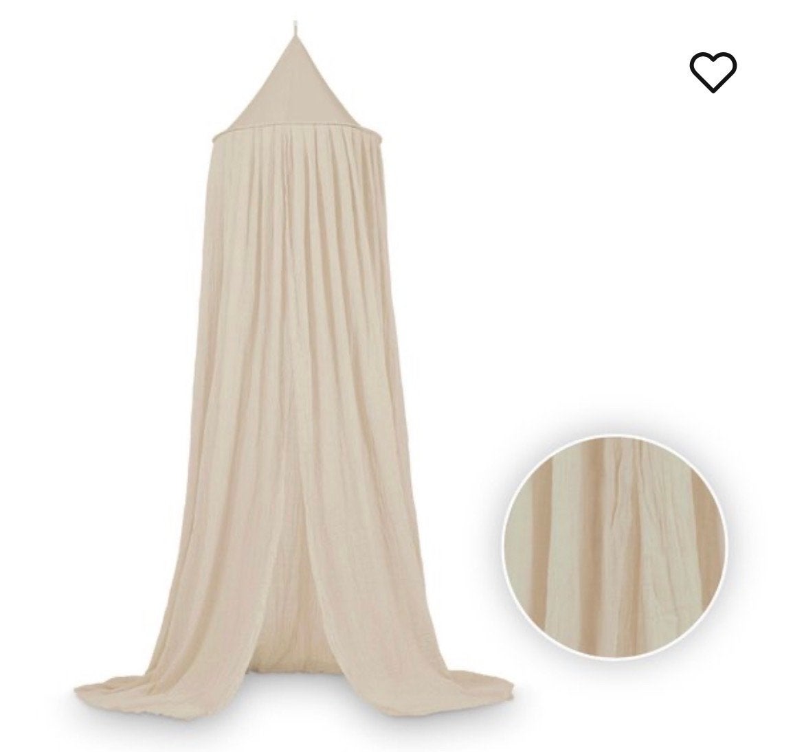 Jollein klamboe in nougat kleur, Kinderen en Baby's, Jollein, Nieuw, Klamboe, Ophalen