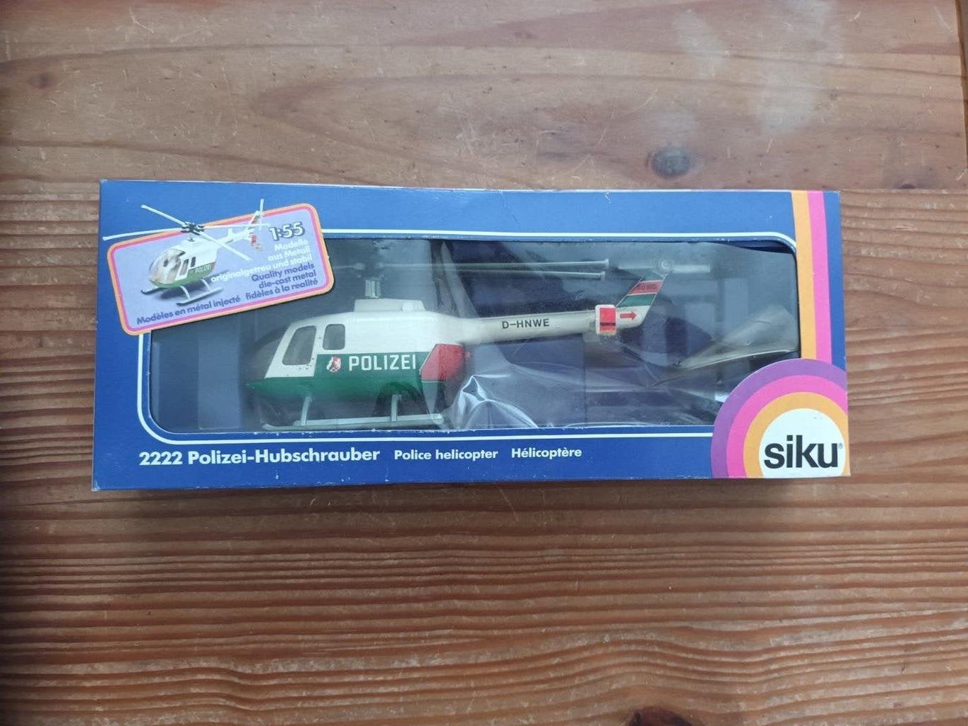 Siku Polizei Helikopter D-HNWE - Nieuw in doos, Ophalen of Verzenden, Nieuw