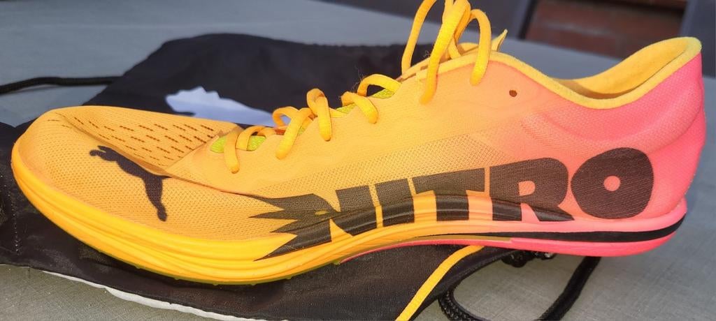 Puma nitro elite spikes maat 41, Overige merken, Verzenden, Zo goed als nieuw, Spikes