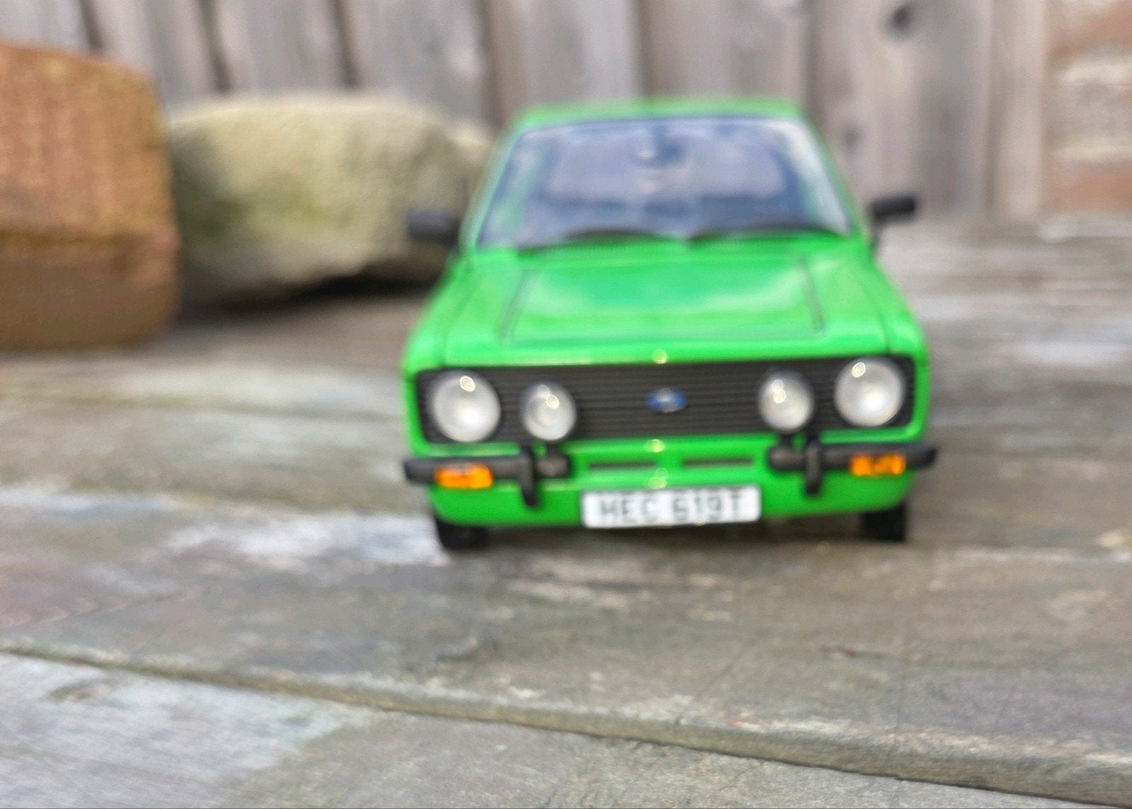 Ford escort 1600 Sport Sunstar 1/18, Verzenden, Zo goed als nieuw, Auto, Sun Star