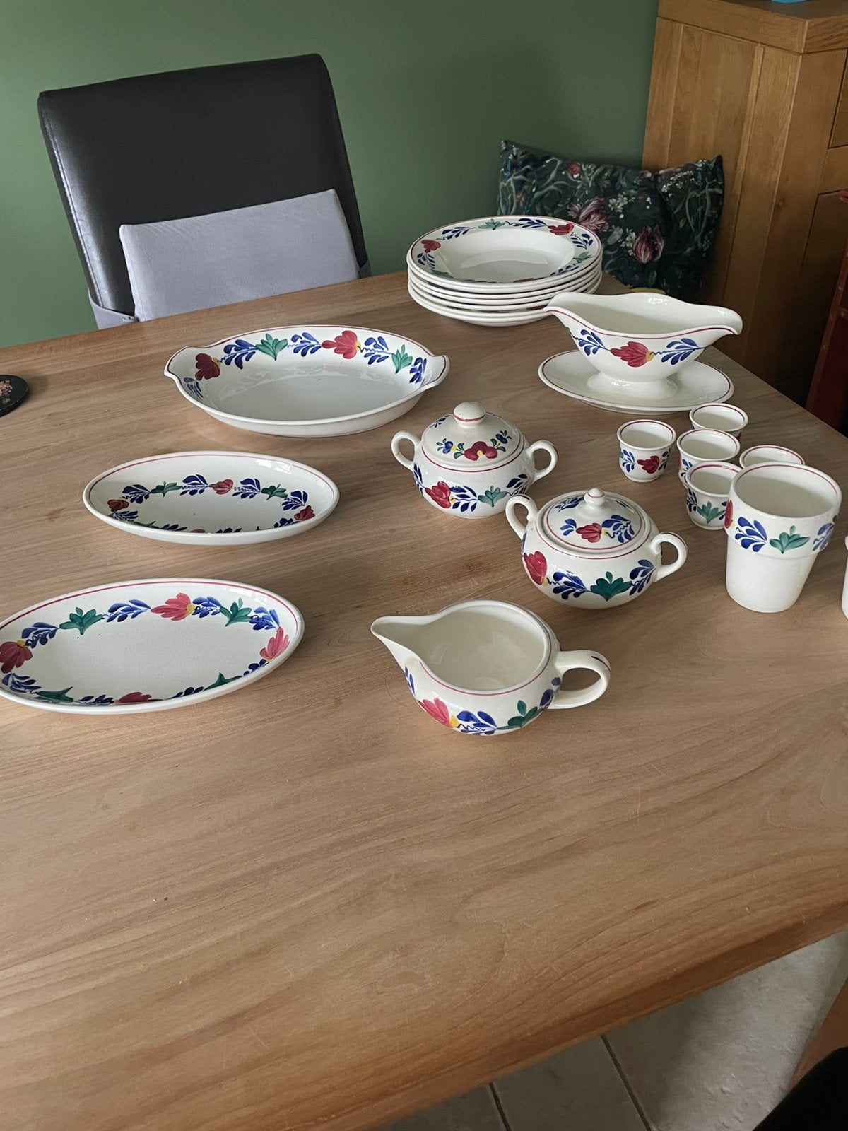 Boerenbond servies, Antiek en Kunst, Ophalen