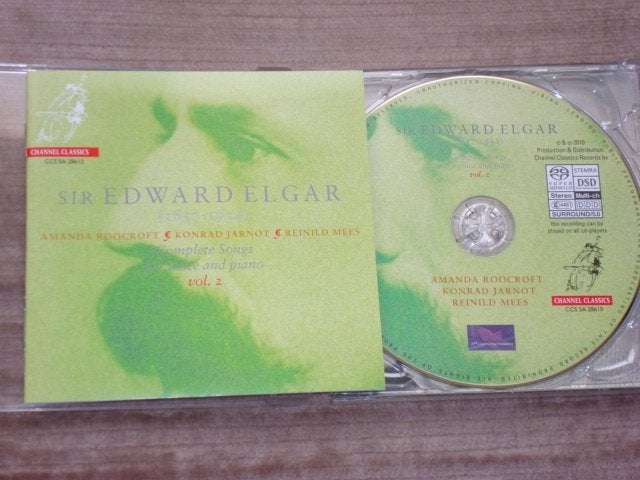 SACD ..Elgar..Complete Songs for Voice And Piano.., Kamermuziek, Ophalen of Verzenden, Zo goed als nieuw, Elgar