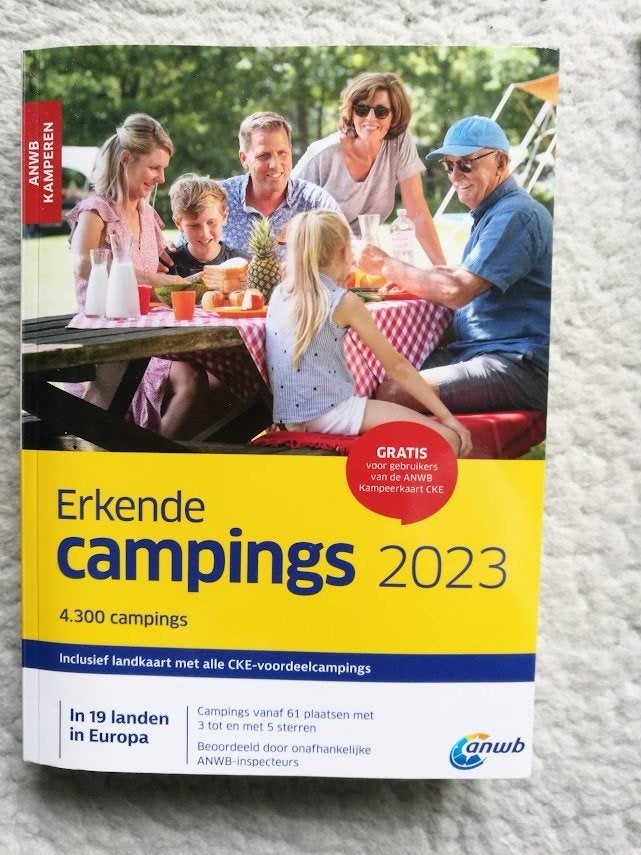 ANWB - campinggids 2023, ANWB, Europa, Ophalen of Verzenden, Zo goed als nieuw