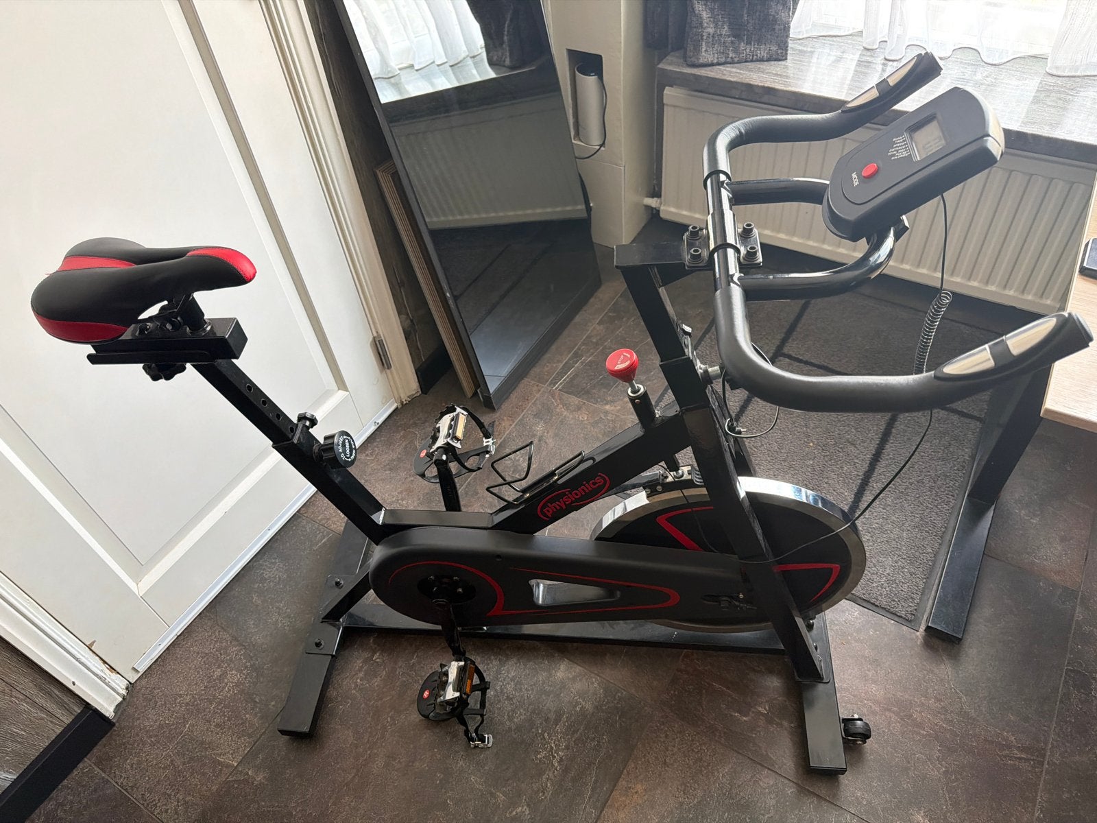 Physionics Spinningfiets - Zo goed als nieuw, Spinningfiets, Ophalen of Verzenden, Zo goed als nieuw, Metaal
