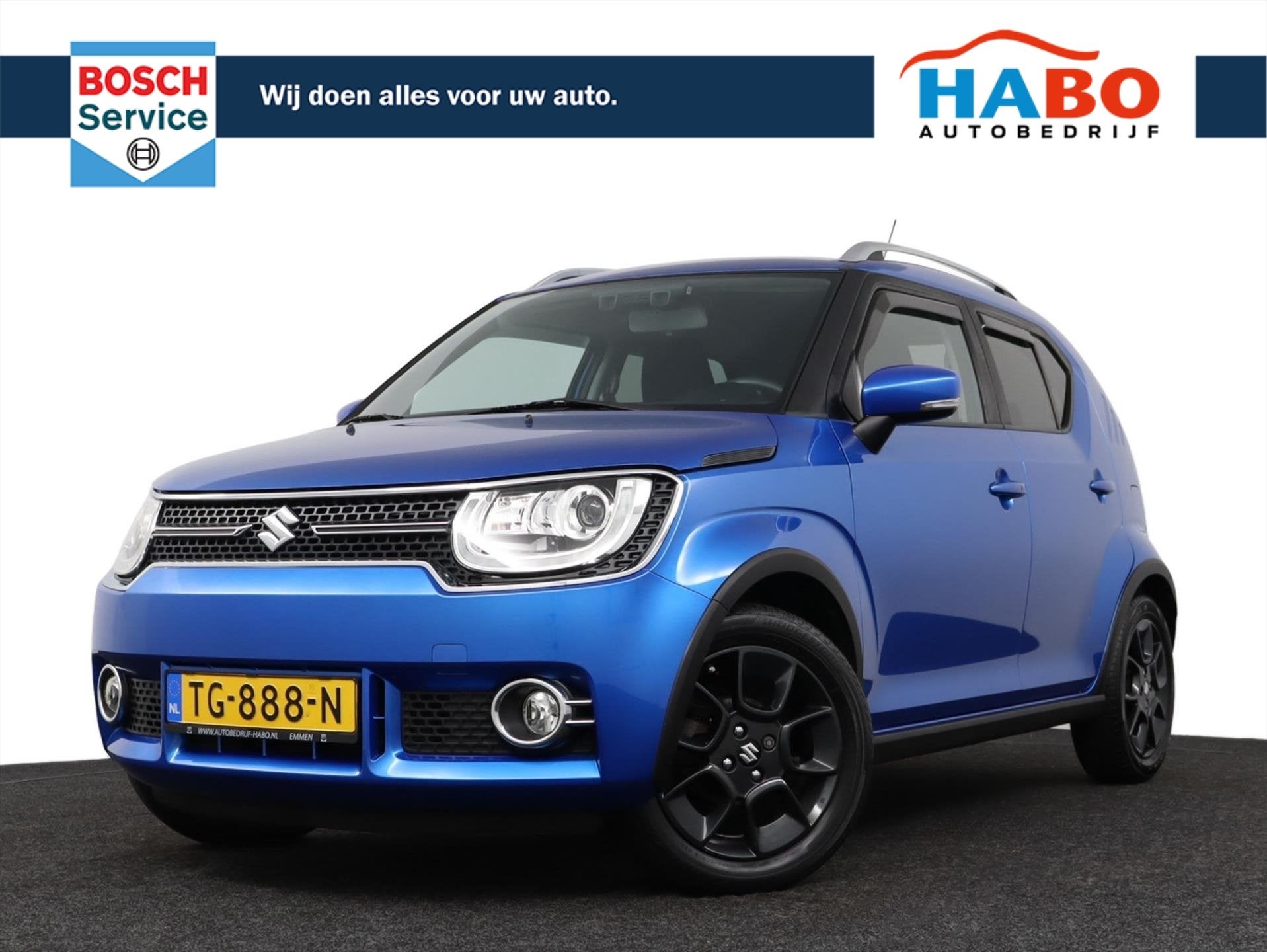 Suzuki Ignis 1.2 DUALJET STIJL SMART HYBRID ECC/CRUISE/NAV/C, Voorwielaandrijving, Stof, Gebruikt, 4 cilinders